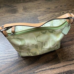 Coach bag green